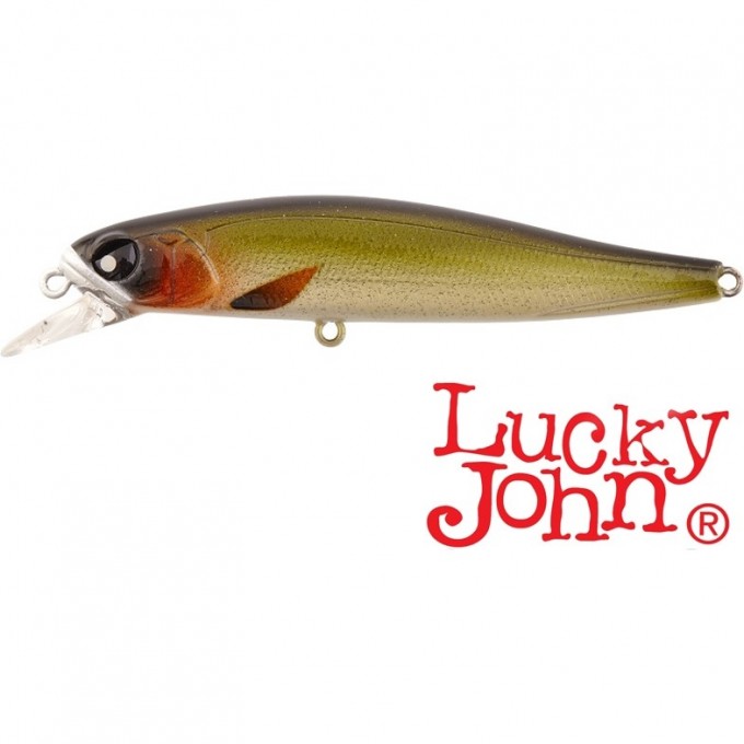 Воблер плавающий LUCKY JOHN PRO SERIES KUBIRA 11 см, цвет 703 Plus One KU110F-703
