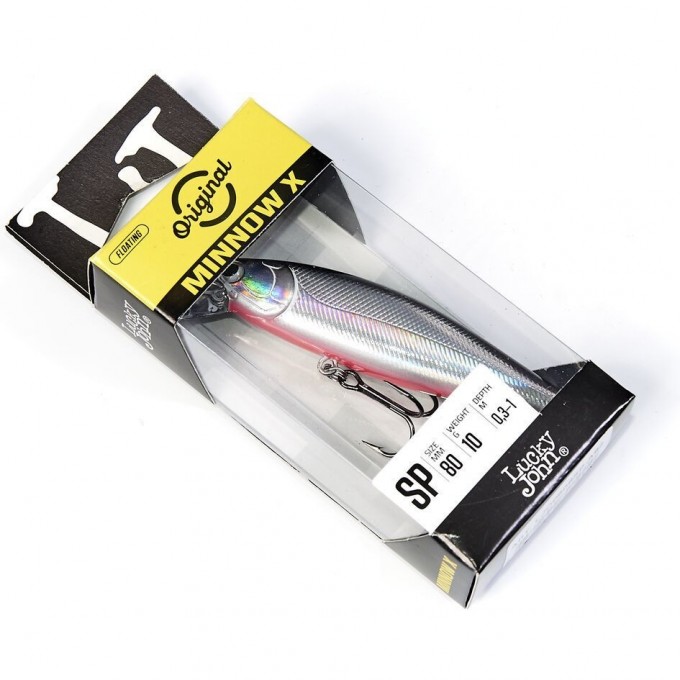 Воблер суспендер LUCKY JOHN ORIGINAL MINNOW X 10 см, цвет a82 LJO0810SP-A82